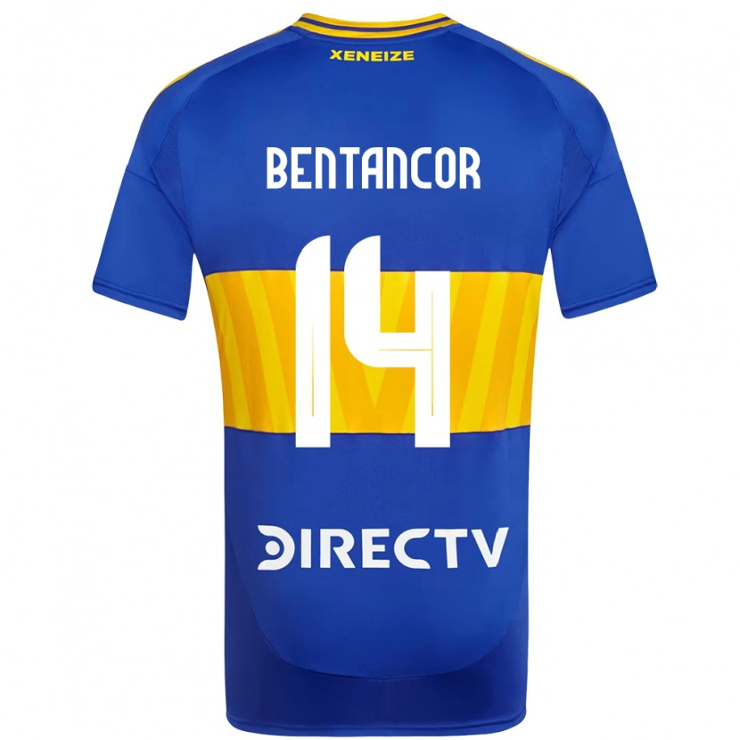 Danxen Heren Thomás Bentancor #14 Koningsblauw Geel Thuisshirt Thuistenue 2025/26 T-Shirt