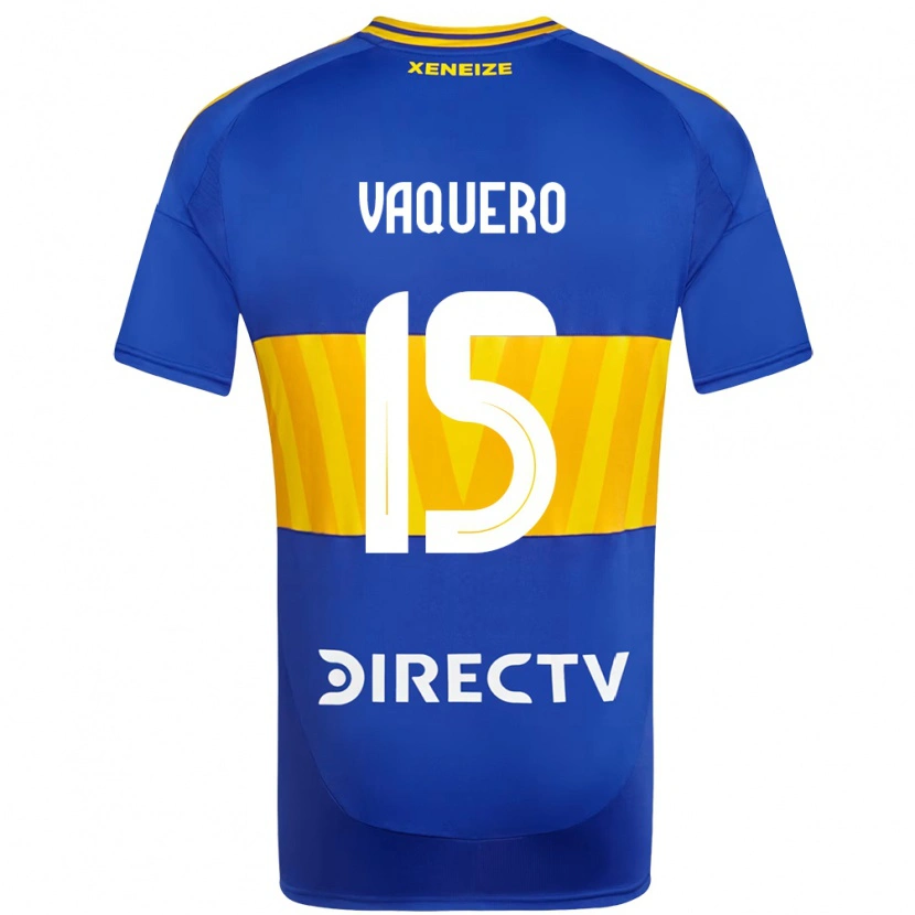 Danxen Heren Ivan Vaquero #15 Koningsblauw Geel Thuisshirt Thuistenue 2025/26 T-Shirt