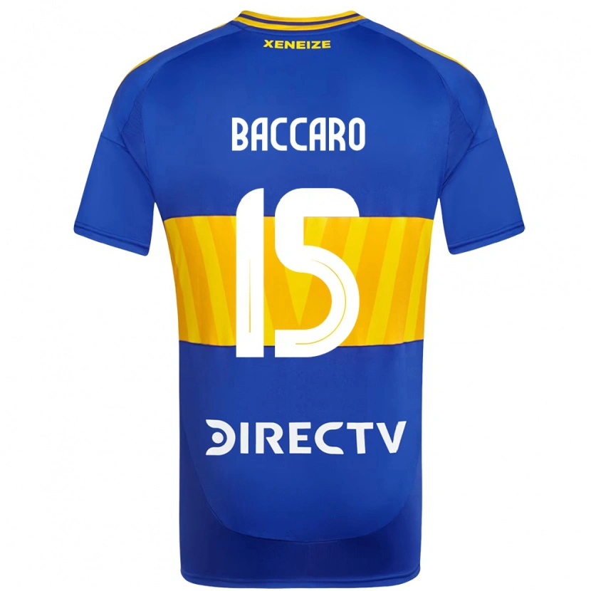 Danxen Heren Camila Baccaro #15 Koningsblauw Geel Thuisshirt Thuistenue 2025/26 T-Shirt