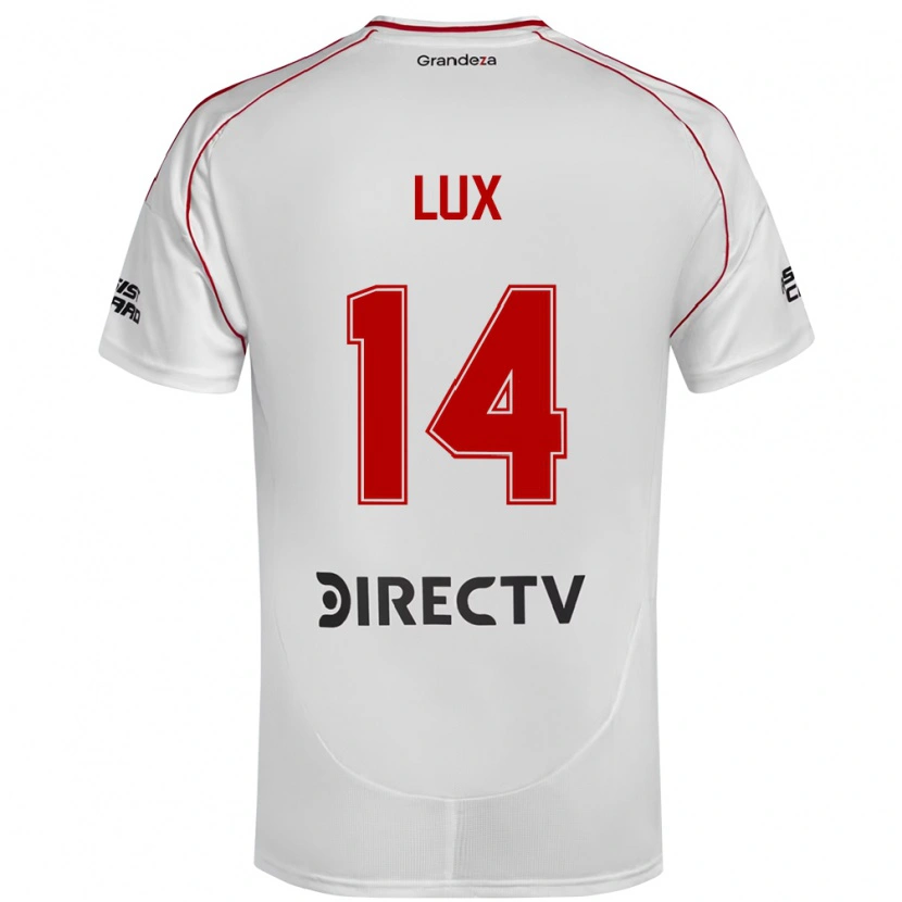 Danxen Heren German Lux #14 Wit Rood Thuisshirt Thuistenue 2025/26 T-Shirt