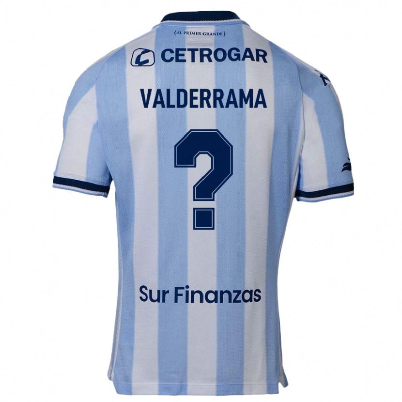 Danxen Heren Gonzalo Valderrama #0 Hemelsblauw Thuisshirt Thuistenue 2025/26 T-Shirt