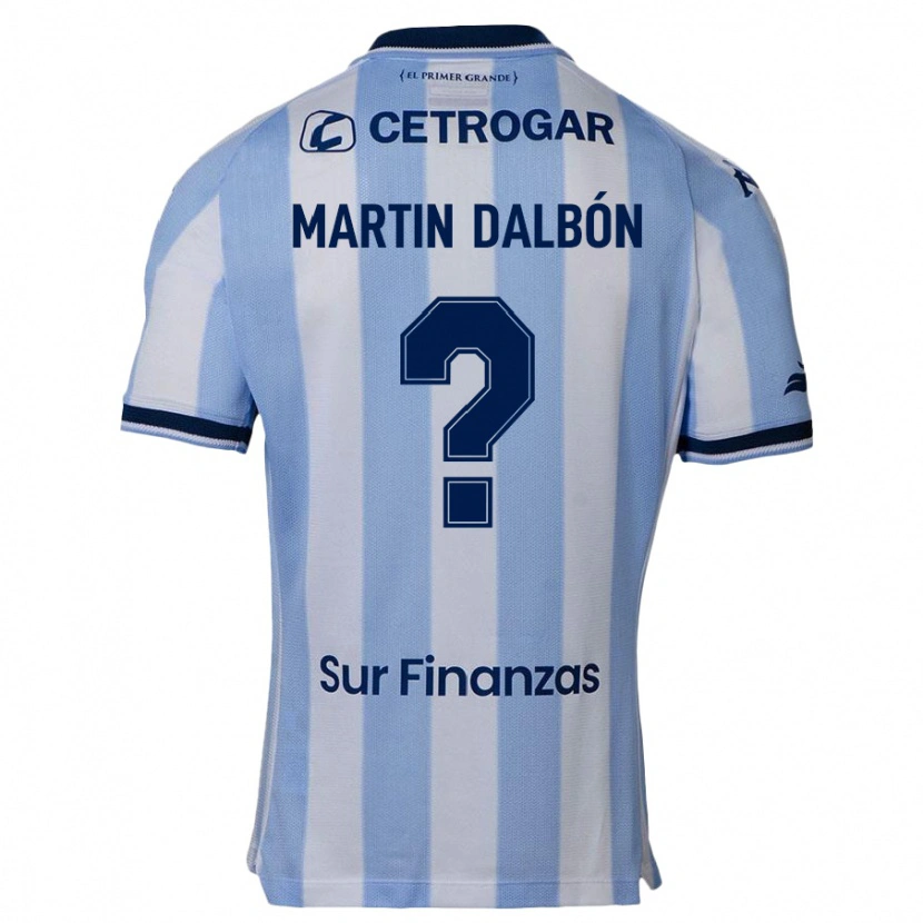 Danxen Heren Juan Martin Dalbón #0 Hemelsblauw Thuisshirt Thuistenue 2025/26 T-Shirt