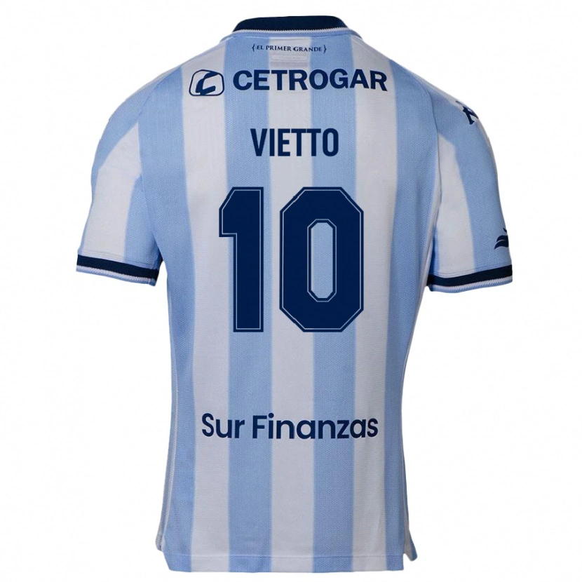 Danxen Heren Luciano Vietto #10 Hemelsblauw Thuisshirt Thuistenue 2025/26 T-Shirt