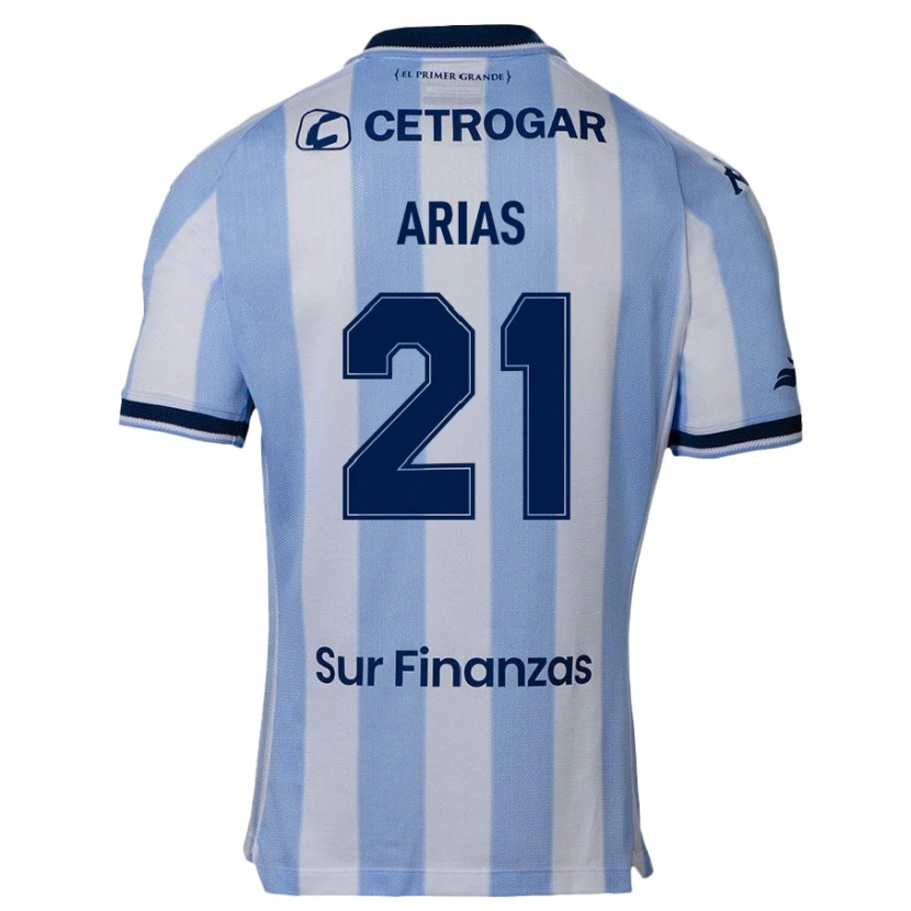 Danxen Heren Gabriel Arias #21 Hemelsblauw Thuisshirt Thuistenue 2025/26 T-Shirt