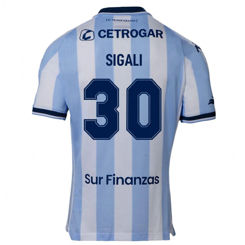 Danxen Heren Leonardo Sigali #30 Hemelsblauw Thuisshirt Thuistenue 2025/26 T-Shirt