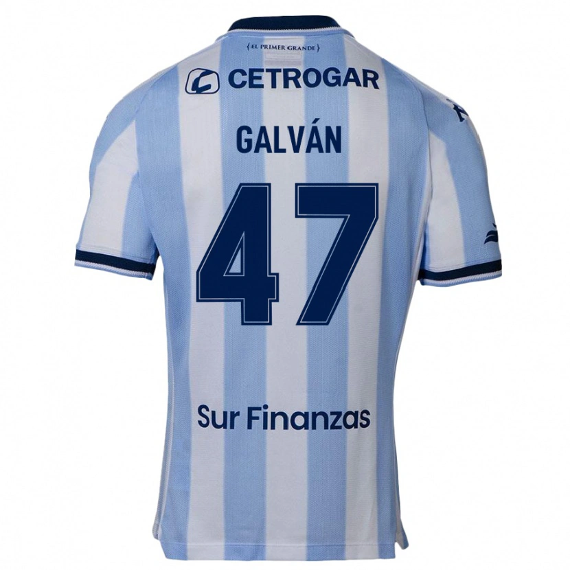 Danxen Heren Ignacio Galvan #47 Hemelsblauw Thuisshirt Thuistenue 2025/26 T-Shirt