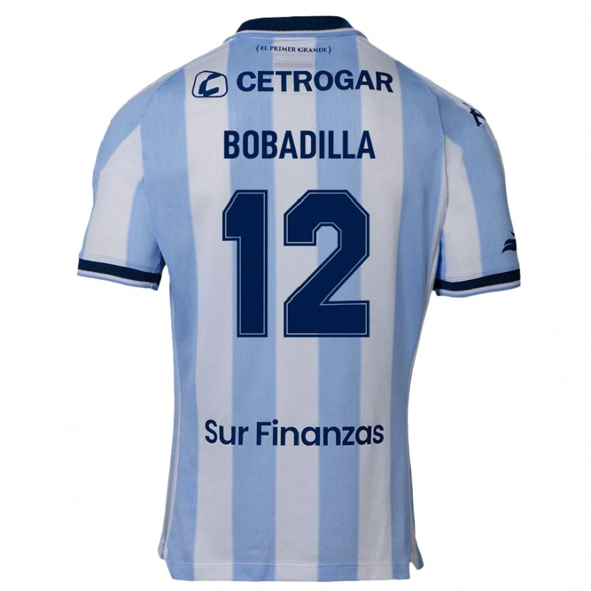 Danxen Heren Alicia Bobadilla #12 Hemelsblauw Thuisshirt Thuistenue 2025/26 T-Shirt