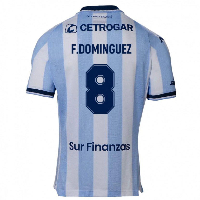 Danxen Heren Fabricio Dominguez #8 Hemelsblauw Thuisshirt Thuistenue 2025/26 T-Shirt