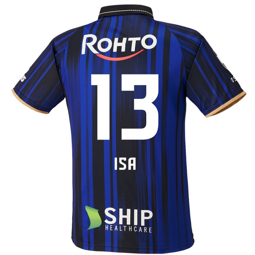 Danxen Heren Isa Sakamoto #13 Blauw Wit Zwart Thuisshirt Thuistenue 2025/26 T-Shirt