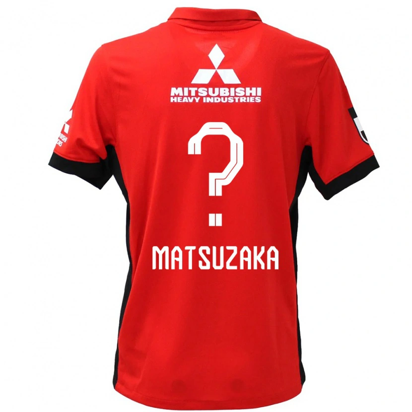 Danxen Heren Aoi Matsuzaka #0 Rood Wit Thuisshirt Thuistenue 2025/26 T-Shirt