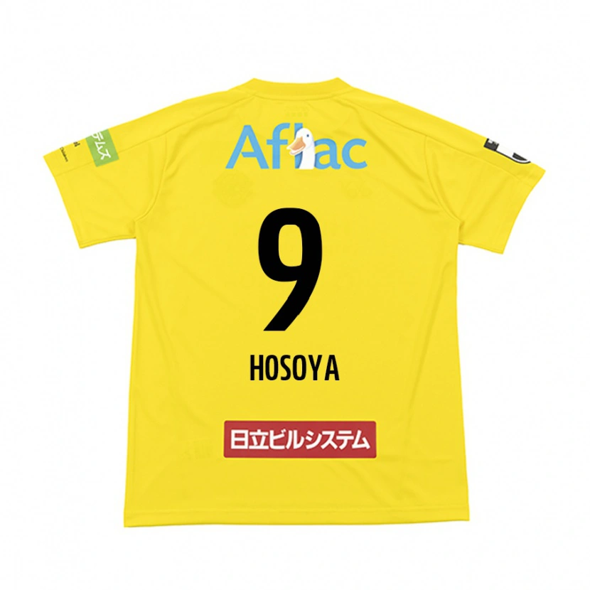 Danxen Heren Mao Hosoya #9 Zwart Geel Thuisshirt Thuistenue 2025/26 T-Shirt