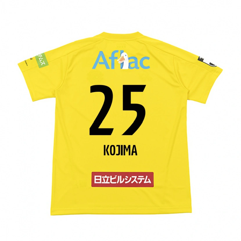 Danxen Heren Ryosuke Kojima #25 Zwart Geel Thuisshirt Thuistenue 2025/26 T-Shirt