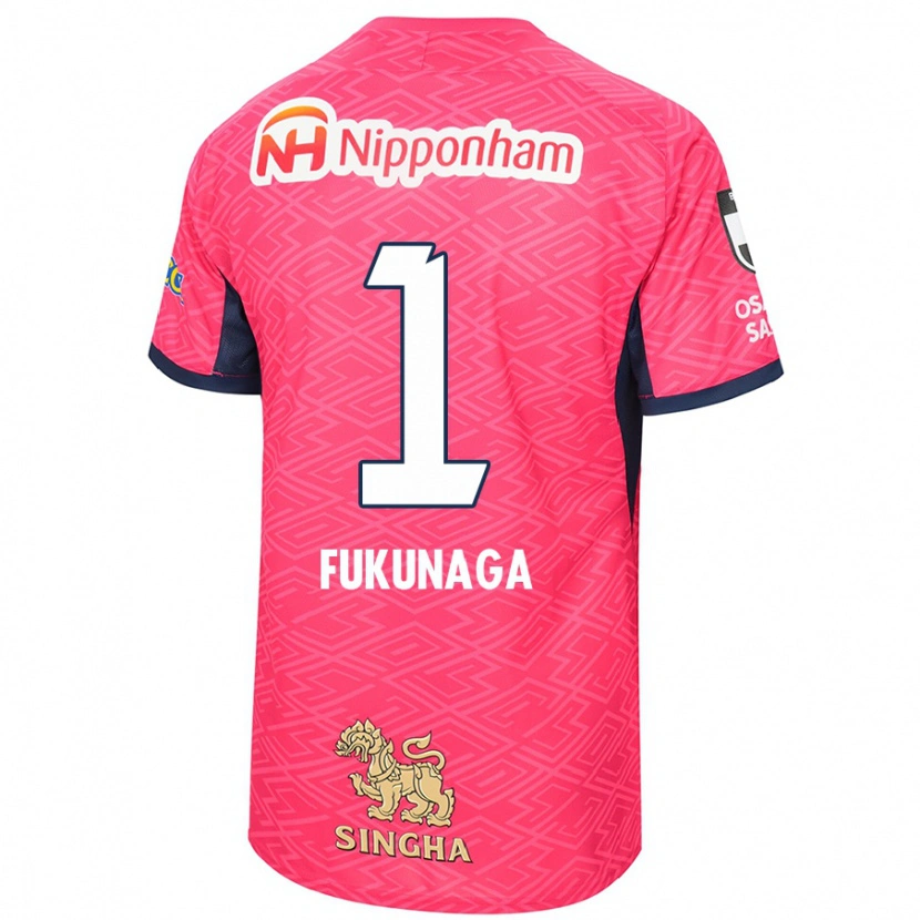 Danxen Heren Erika Fukunaga #1 Sakura Roze Wit Thuisshirt Thuistenue 2025/26 T-Shirt