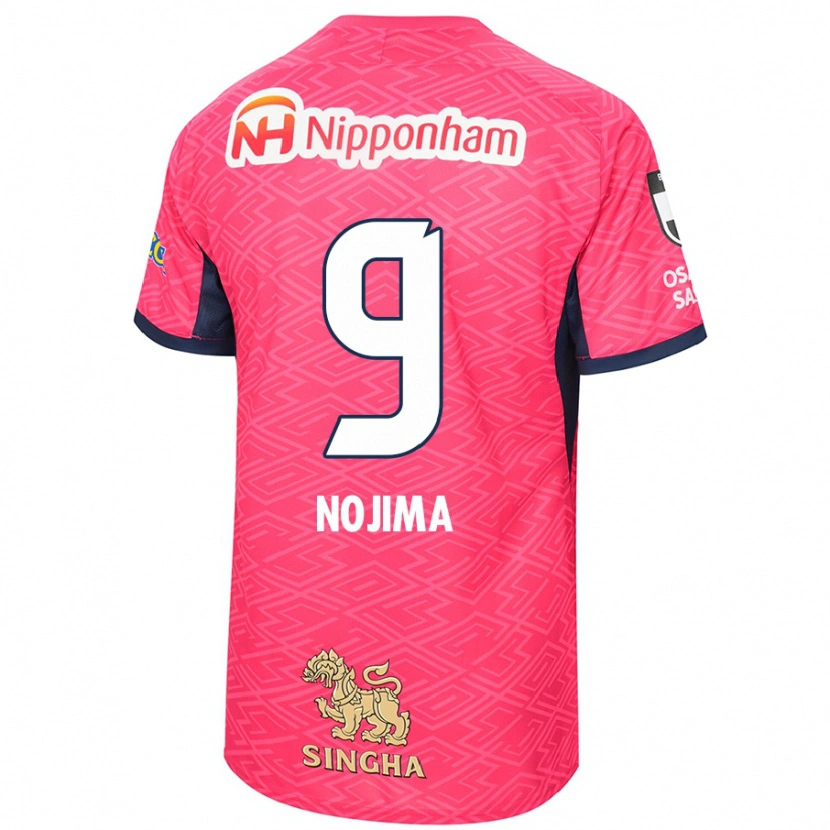 Danxen Heren Sakura Nojima #9 Sakura Roze Wit Thuisshirt Thuistenue 2025/26 T-Shirt