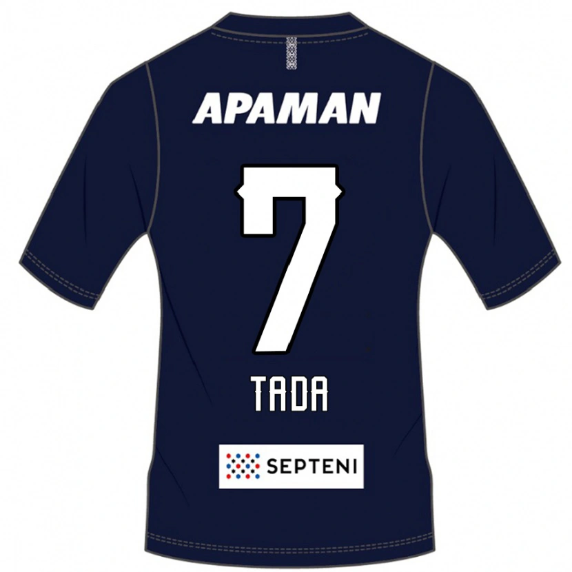 Danxen Heren Koya Tada #7 Koningsblauw Wit Thuisshirt Thuistenue 2025/26 T-Shirt