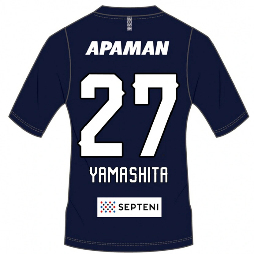 Danxen Heren Sotaro Yamashita #27 Koningsblauw Wit Thuisshirt Thuistenue 2025/26 T-Shirt