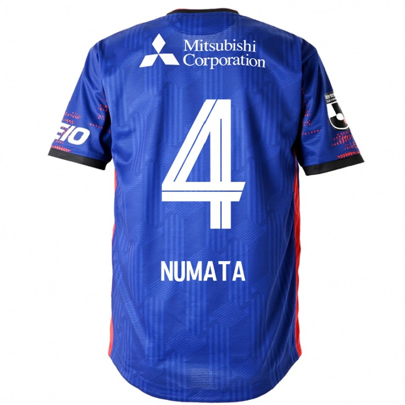 Danxen Heren Seisa Numata #4 Koningsblauw Wit Thuisshirt Thuistenue 2025/26 T-Shirt