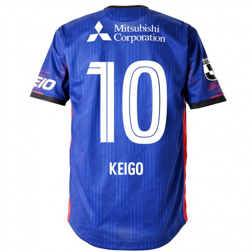 Danxen Heren Keigo Higashi #10 Koningsblauw Wit Thuisshirt Thuistenue 2025/26 T-Shirt