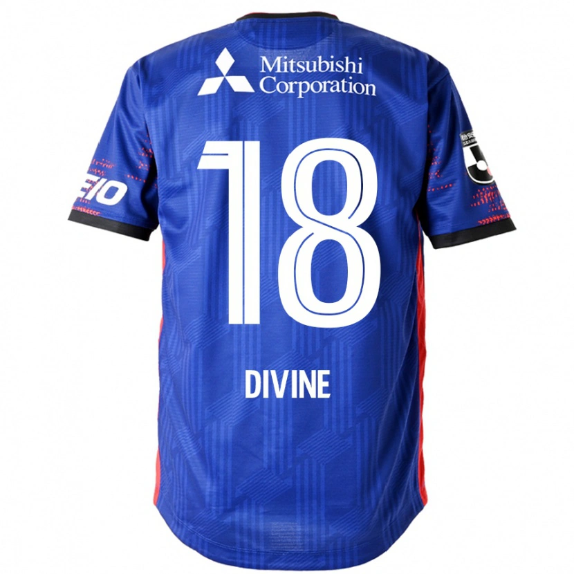 Danxen Heren Divine Chinedu Otani #18 Koningsblauw Wit Thuisshirt Thuistenue 2025/26 T-Shirt