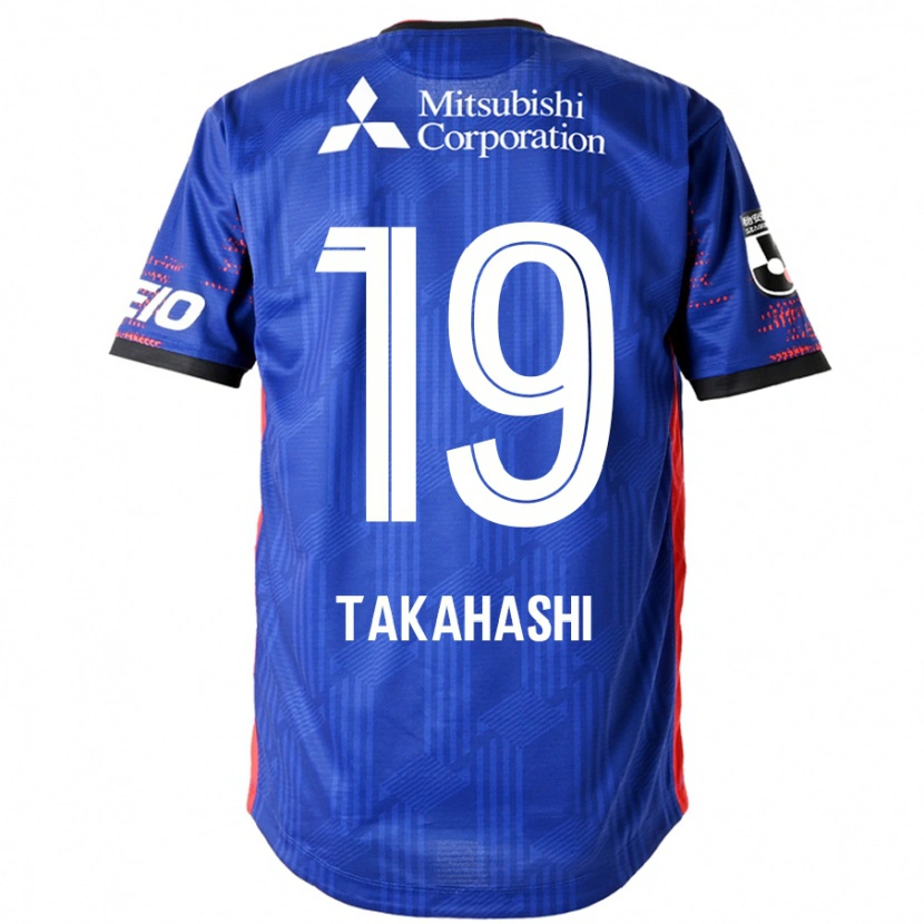 Danxen Heren Yuya Takahashi #19 Koningsblauw Wit Thuisshirt Thuistenue 2025/26 T-Shirt