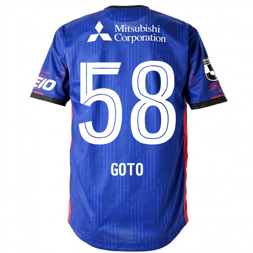 Danxen Heren Wataru Goto #58 Koningsblauw Wit Thuisshirt Thuistenue 2025/26 T-Shirt