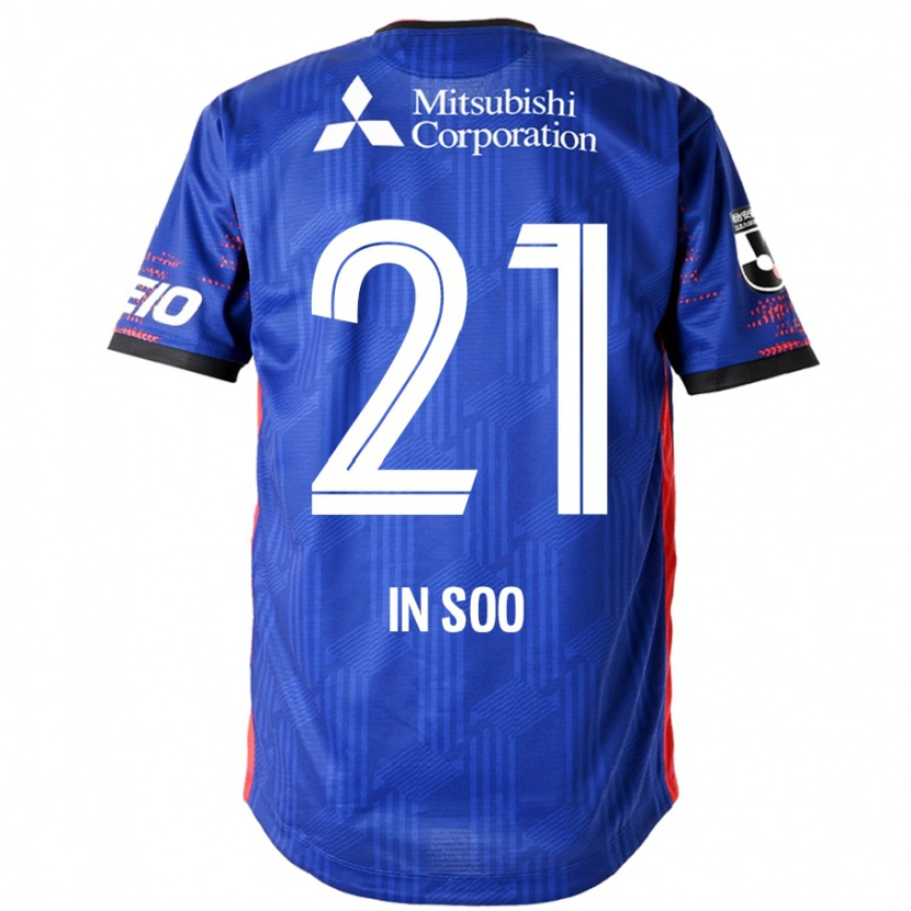 Danxen Heren Yu In-Soo #21 Koningsblauw Wit Thuisshirt Thuistenue 2025/26 T-Shirt