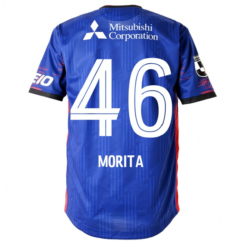 Danxen Heren Sho Morita #46 Koningsblauw Wit Thuisshirt Thuistenue 2025/26 T-Shirt