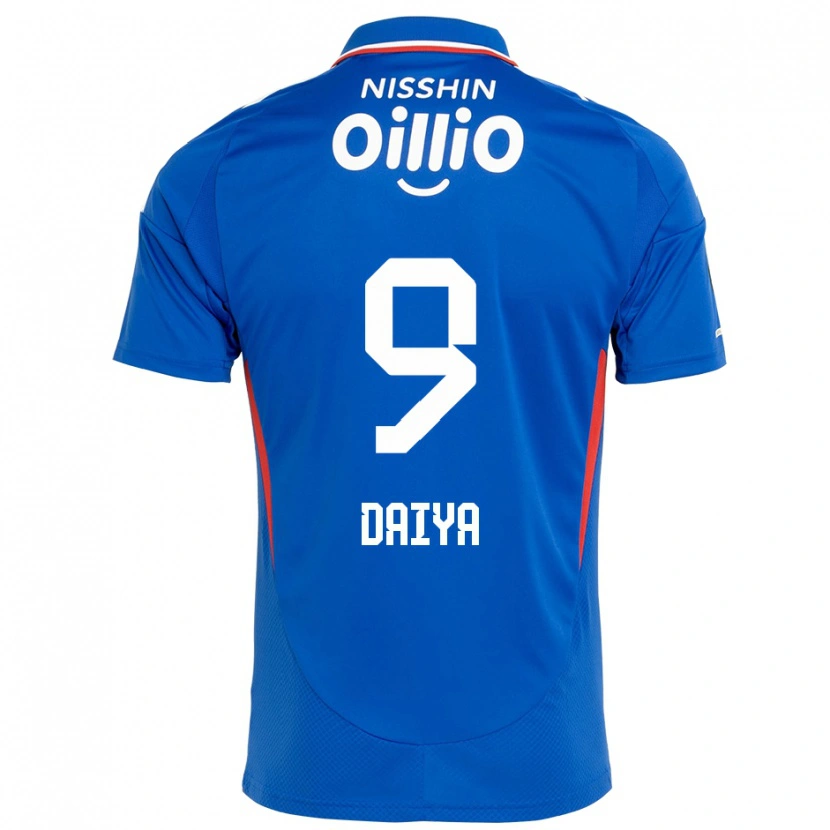 Danxen Heren Daiya Tono #9 Koningsblauw Wit Thuisshirt Thuistenue 2025/26 T-Shirt