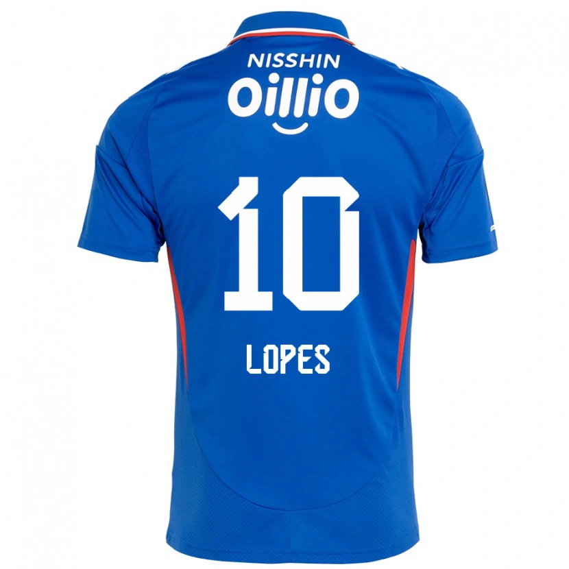 Danxen Heren Anderson Lopes #10 Koningsblauw Wit Thuisshirt Thuistenue 2025/26 T-Shirt