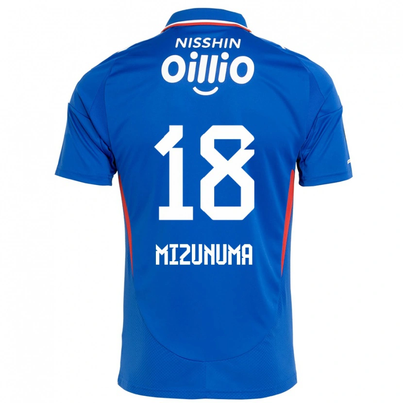 Danxen Heren Kota Mizunuma #18 Koningsblauw Wit Thuisshirt Thuistenue 2025/26 T-Shirt