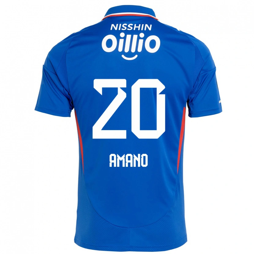 Danxen Heren Jun Amano #20 Koningsblauw Wit Thuisshirt Thuistenue 2025/26 T-Shirt