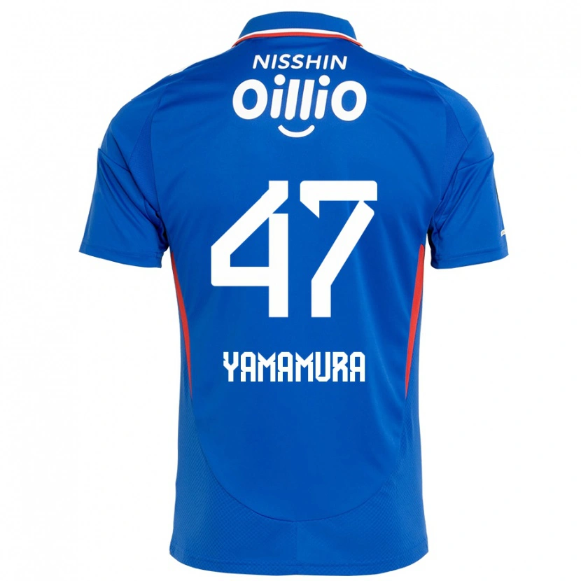 Danxen Heren Kazuya Yamamura #47 Koningsblauw Wit Thuisshirt Thuistenue 2025/26 T-Shirt