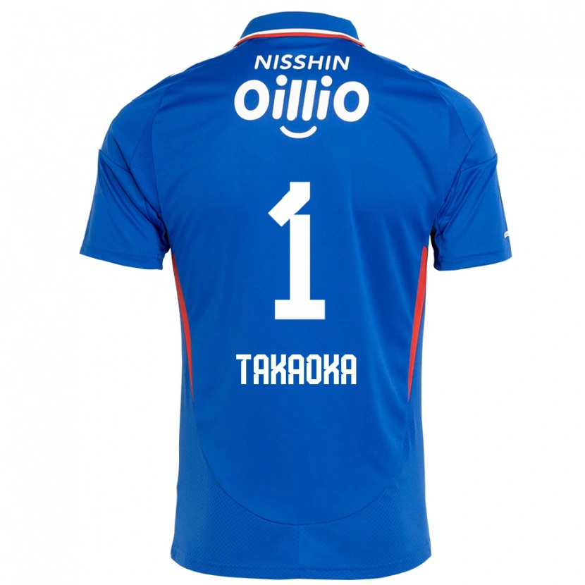 Danxen Heren Yohei Takaoka #1 Koningsblauw Wit Thuisshirt Thuistenue 2025/26 T-Shirt