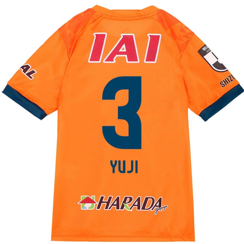 Danxen Heren Yuji Takahashi #3 Oranje Rood Thuisshirt Thuistenue 2025/26 T-Shirt
