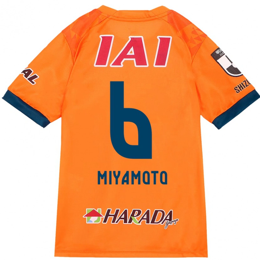 Danxen Heren Kota Miyamoto #6 Oranje Rood Thuisshirt Thuistenue 2025/26 T-Shirt