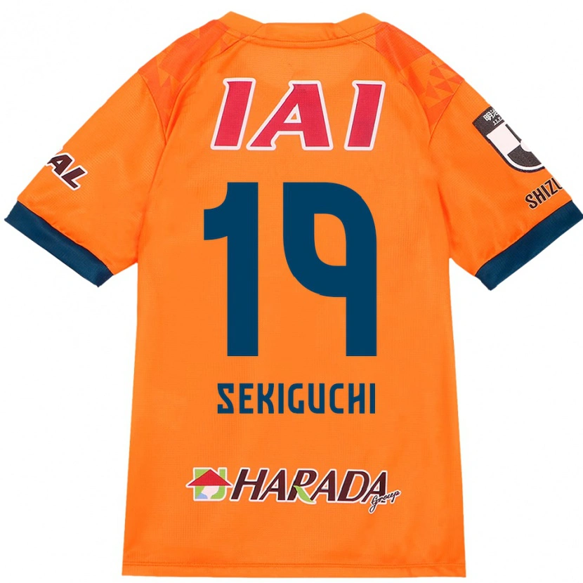 Danxen Heren Kota Sekiguchi #19 Oranje Rood Thuisshirt Thuistenue 2025/26 T-Shirt