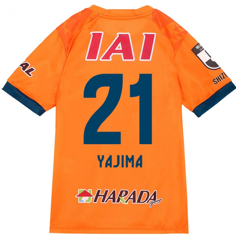 Danxen Heren Shinya Yajima #21 Oranje Rood Thuisshirt Thuistenue 2025/26 T-Shirt