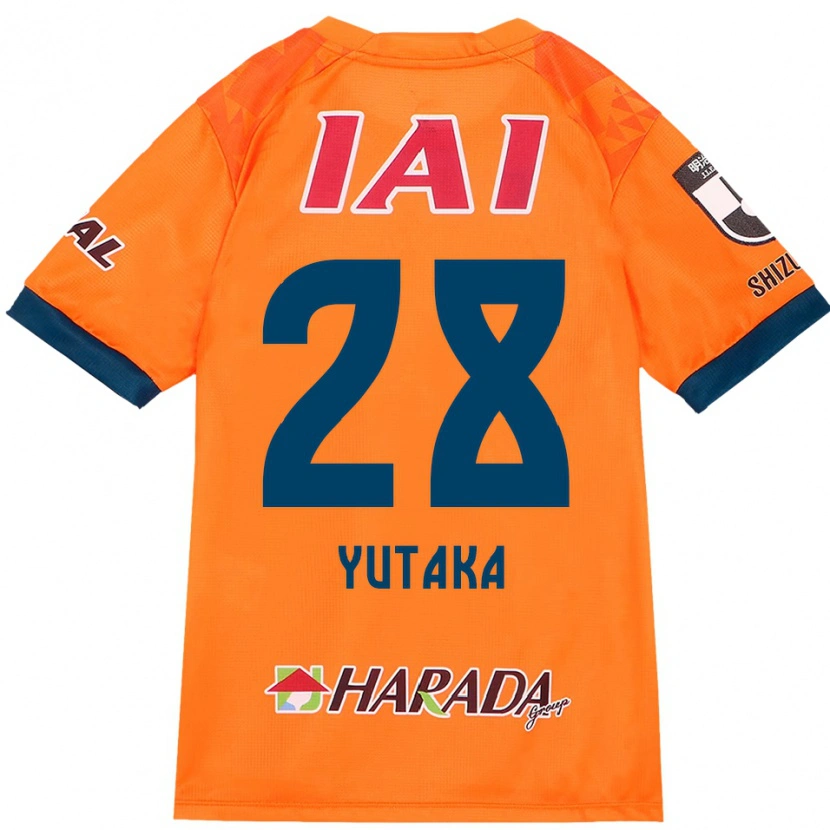 Danxen Heren Yutaka Yoshida #28 Oranje Rood Thuisshirt Thuistenue 2025/26 T-Shirt