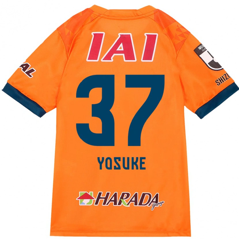 Danxen Heren Yosuke Morishige #37 Oranje Rood Thuisshirt Thuistenue 2025/26 T-Shirt