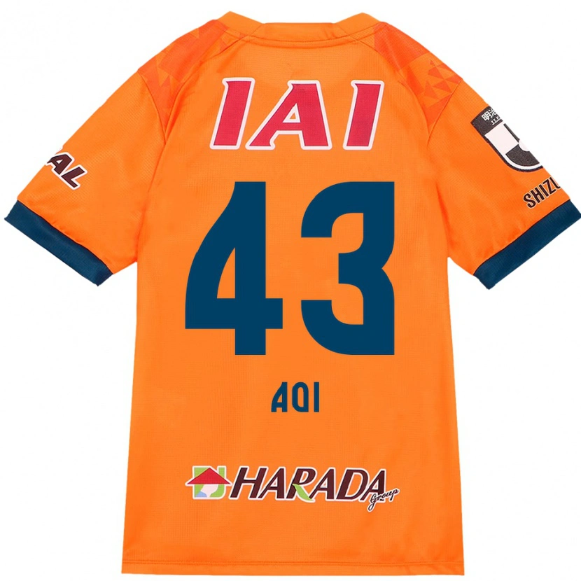 Danxen Heren Aoi Ando #43 Oranje Rood Thuisshirt Thuistenue 2025/26 T-Shirt