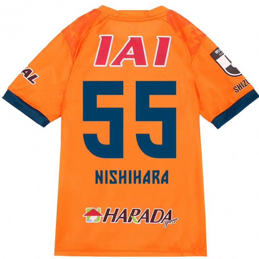 Danxen Heren Motoki Nishihara #55 Oranje Rood Thuisshirt Thuistenue 2025/26 T-Shirt