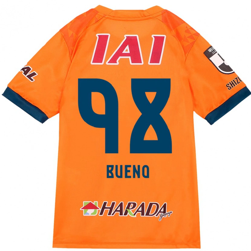 Danxen Heren Matheus Bueno #98 Oranje Rood Thuisshirt Thuistenue 2025/26 T-Shirt