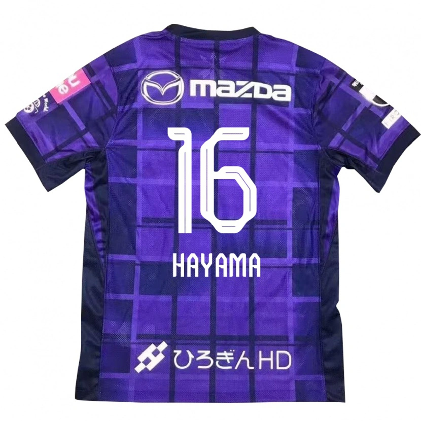 Danxen Heren Miku Hayama #16 Paars Oranje Thuisshirt Thuistenue 2025/26 T-Shirt