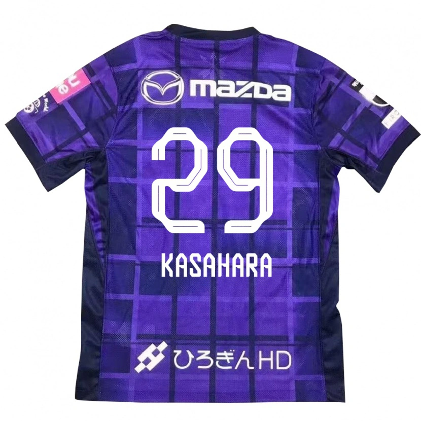 Danxen Heren Ayano Kasahara #29 Paars Oranje Thuisshirt Thuistenue 2025/26 T-Shirt