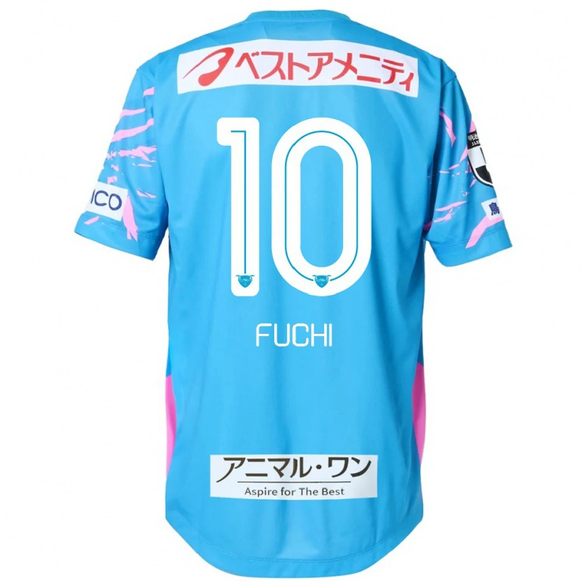 Danxen Heren Fuchi Honda #10 Blauw Roze Thuisshirt Thuistenue 2025/26 T-Shirt