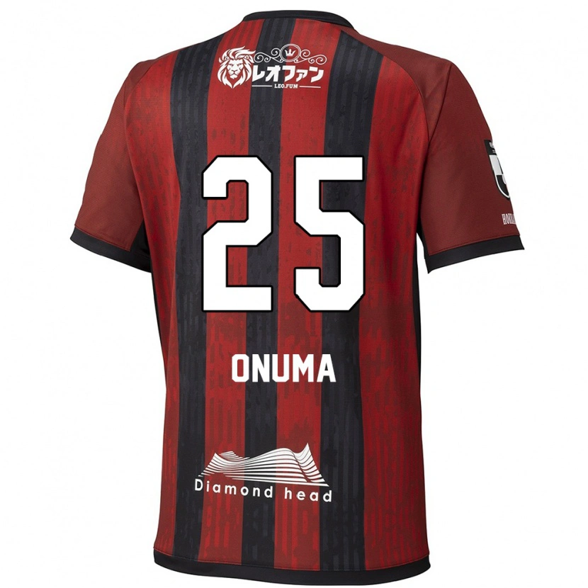 Danxen Heren Akito Onuma #25 Rood Zwart Thuisshirt Thuistenue 2025/26 T-Shirt