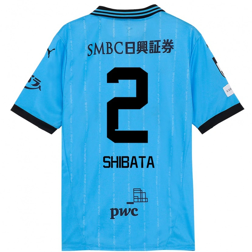 Danxen Heren Shotaro Shibata #2 Hemelsblauw Zwart Thuisshirt Thuistenue 2025/26 T-Shirt