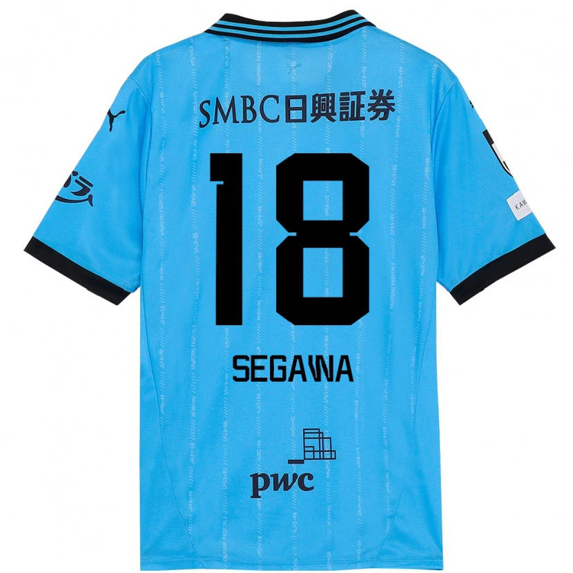 Danxen Heren Yusuke Segawa #18 Hemelsblauw Zwart Thuisshirt Thuistenue 2025/26 T-Shirt