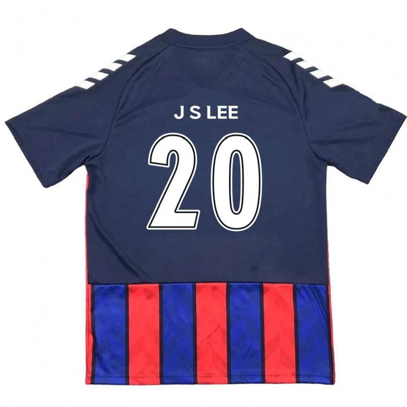 Danxen Heren Ji-Sol Lee #20 Koningsblauw Rood Thuisshirt Thuistenue 2025/26 T-Shirt