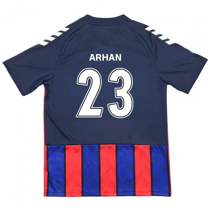 Danxen Heren Pratama Arhan #23 Koningsblauw Rood Thuisshirt Thuistenue 2025/26 T-Shirt
